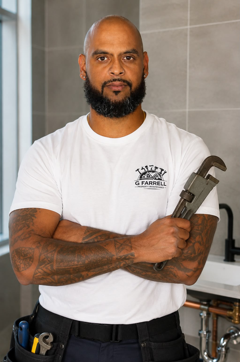 G Farrell, founder of G Farrell Property Maintenance